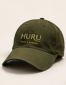 Deep green cap with the HURU wordmark